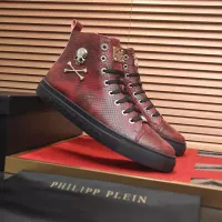 $92.00 USD Philipp Plein PP High Tops Shoes For Men #1387899