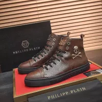 $92.00 USD Philipp Plein PP High Tops Shoes For Men #1387900