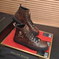 $92.00 USD Philipp Plein PP High Tops Shoes For Men #1387900