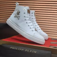 $92.00 USD Philipp Plein PP High Tops Shoes For Men #1387901