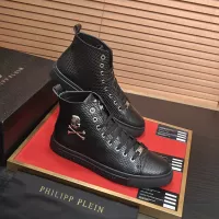 $92.00 USD Philipp Plein PP High Tops Shoes For Men #1387903