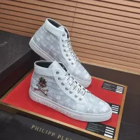 $92.00 USD Philipp Plein PP High Tops Shoes For Men #1387906