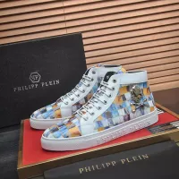 $92.00 USD Philipp Plein PP High Tops Shoes For Men #1387909