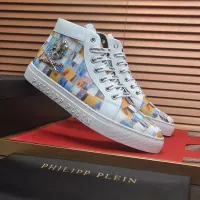 $92.00 USD Philipp Plein PP High Tops Shoes For Men #1387909
