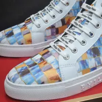 $92.00 USD Philipp Plein PP High Tops Shoes For Men #1387909