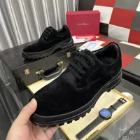 $118.00 USD Salvatore Ferragamo Leather Shoes For Men #1387948