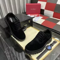 $118.00 USD Salvatore Ferragamo Leather Shoes For Men #1387948