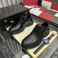 $118.00 USD Salvatore Ferragamo Leather Shoes For Men #1387955