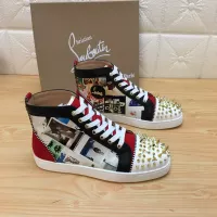 $96.00 USD Christian Louboutin High Top Shoes For Men #1388022