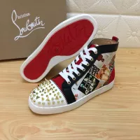 $96.00 USD Christian Louboutin High Top Shoes For Men #1388022