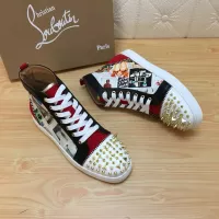 $96.00 USD Christian Louboutin High Top Shoes For Women #1388024