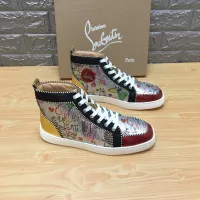 $96.00 USD Christian Louboutin High Top Shoes For Men #1388027