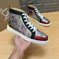 $96.00 USD Christian Louboutin High Top Shoes For Men #1388027