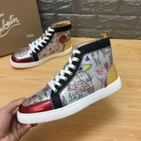 $96.00 USD Christian Louboutin High Top Shoes For Men #1388027