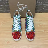 $96.00 USD Christian Louboutin High Top Shoes For Men #1388030