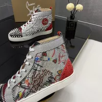 $96.00 USD Christian Louboutin High Top Shoes For Men #1388034
