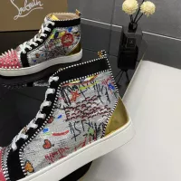 $96.00 USD Christian Louboutin High Top Shoes For Men #1388037