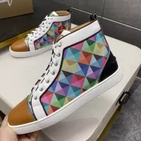 $98.00 USD Christian Louboutin High Top Shoes For Men #1388040
