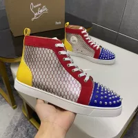 $98.00 USD Christian Louboutin High Top Shoes For Men #1388042