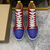 $98.00 USD Christian Louboutin High Top Shoes For Men #1388042