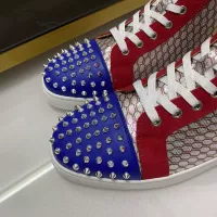 $98.00 USD Christian Louboutin High Top Shoes For Men #1388042