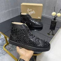 $98.00 USD Christian Louboutin High Top Shoes For Men #1388046