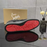 $98.00 USD Christian Louboutin High Top Shoes For Men #1388046