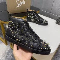$98.00 USD Christian Louboutin High Top Shoes For Men #1388050