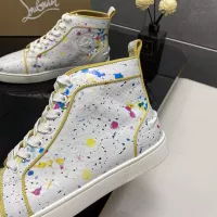 $102.00 USD Christian Louboutin High Top Shoes For Women #1388058