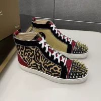 $100.00 USD Christian Louboutin High Top Shoes For Men #1388067