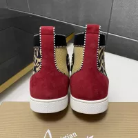 $100.00 USD Christian Louboutin High Top Shoes For Men #1388067