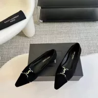 $108.00 USD Yves Saint Laurent YSL Flat Shoes For Women #1388550