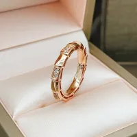 $27.00 USD Bvlgari Rings In Rose Gold For Women #1390504