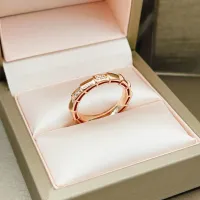 $27.00 USD Bvlgari Rings In Rose Gold For Women #1390504