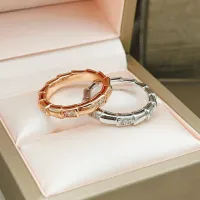 $27.00 USD Bvlgari Rings In Rose Gold For Women #1390504