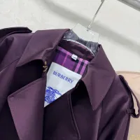 $165.00 USD Burberry Trench Coat Long Sleeved For Women #1390953
