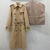 $190.00 USD Burberry Trench Coat Long Sleeved For Women #1390955