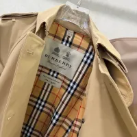 $190.00 USD Burberry Trench Coat Long Sleeved For Women #1390955