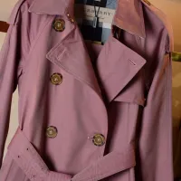 $172.00 USD Burberry Trench Coat Long Sleeved For Women #1391047