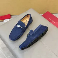 $96.00 USD Salvatore Ferragamo Leather Shoes For Men #1391716