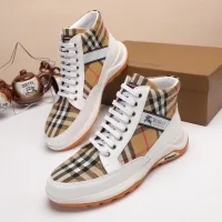 $80.00 USD Burberry High Tops Shoes For Men #1391791