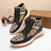 $80.00 USD Burberry High Tops Shoes For Men #1391794