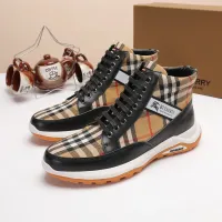 $80.00 USD Burberry High Tops Shoes For Men #1391794