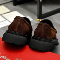 $112.00 USD Salvatore Ferragamo Leather Shoes For Men #1392097