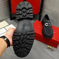 $112.00 USD Salvatore Ferragamo Leather Shoes For Men #1392098