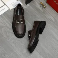 $112.00 USD Salvatore Ferragamo Leather Shoes For Men #1392102