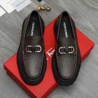 $112.00 USD Salvatore Ferragamo Leather Shoes For Men #1392102
