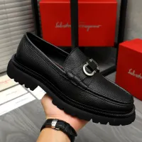 $112.00 USD Salvatore Ferragamo Leather Shoes For Men #1392104