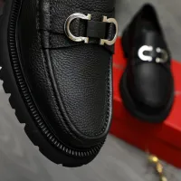 $112.00 USD Salvatore Ferragamo Leather Shoes For Men #1392104
