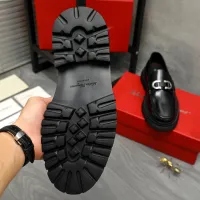 $112.00 USD Salvatore Ferragamo Leather Shoes For Men #1392109